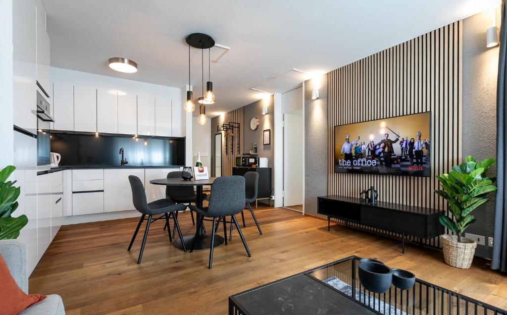 Spirit Apartments - Suite #1 - Balkon - Bergsicht